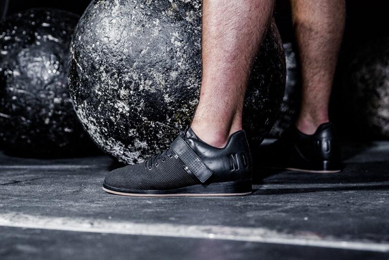 Black Nobull Leather Men's Lifters Shoes | CA R1008V